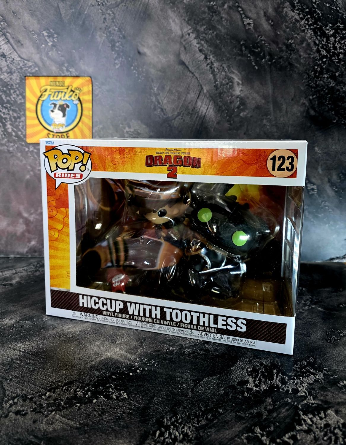 Funko Pop! Hiccup con chimuelo
