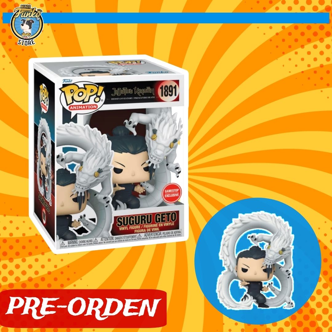PRE-ORDEN Funko pop! Geto exclusivo
