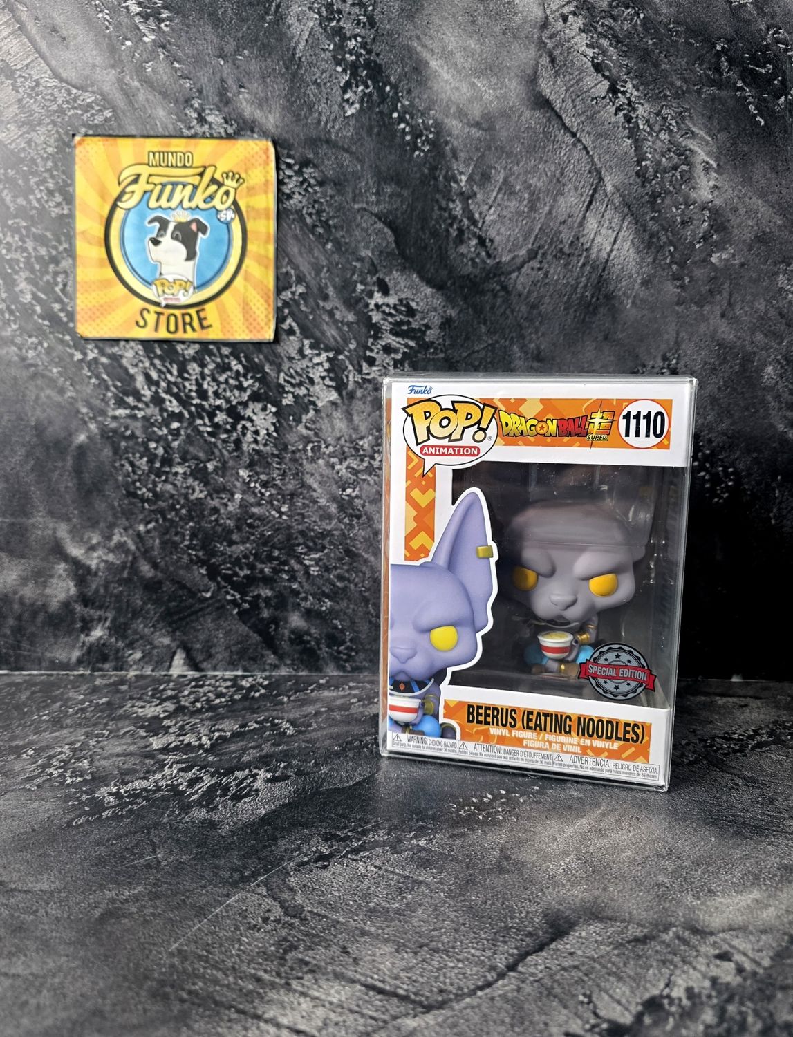 Funko Pop! Beerus (Eating Noodles)