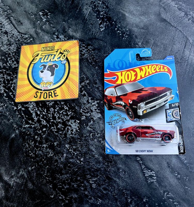 Carro Hot Wheels 68 Chevy Nova