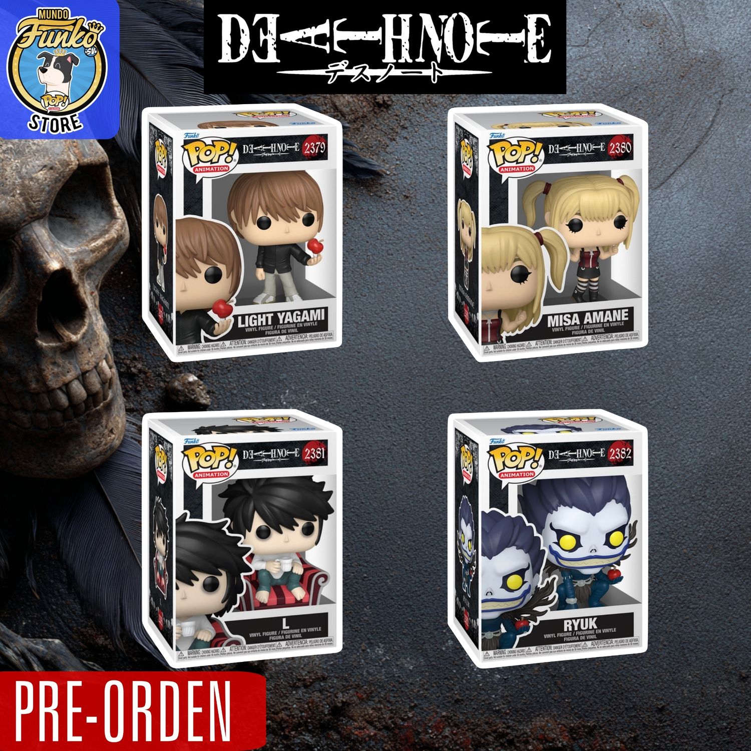 PRE-ORDEN Funko pop! Death Note
