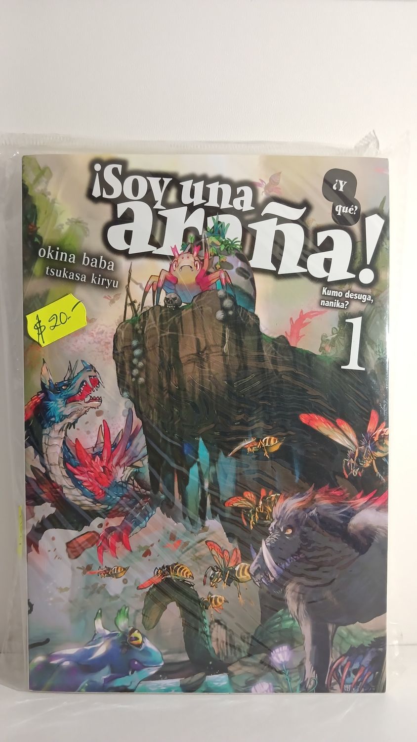 Novela ligera Soy una Araña 01