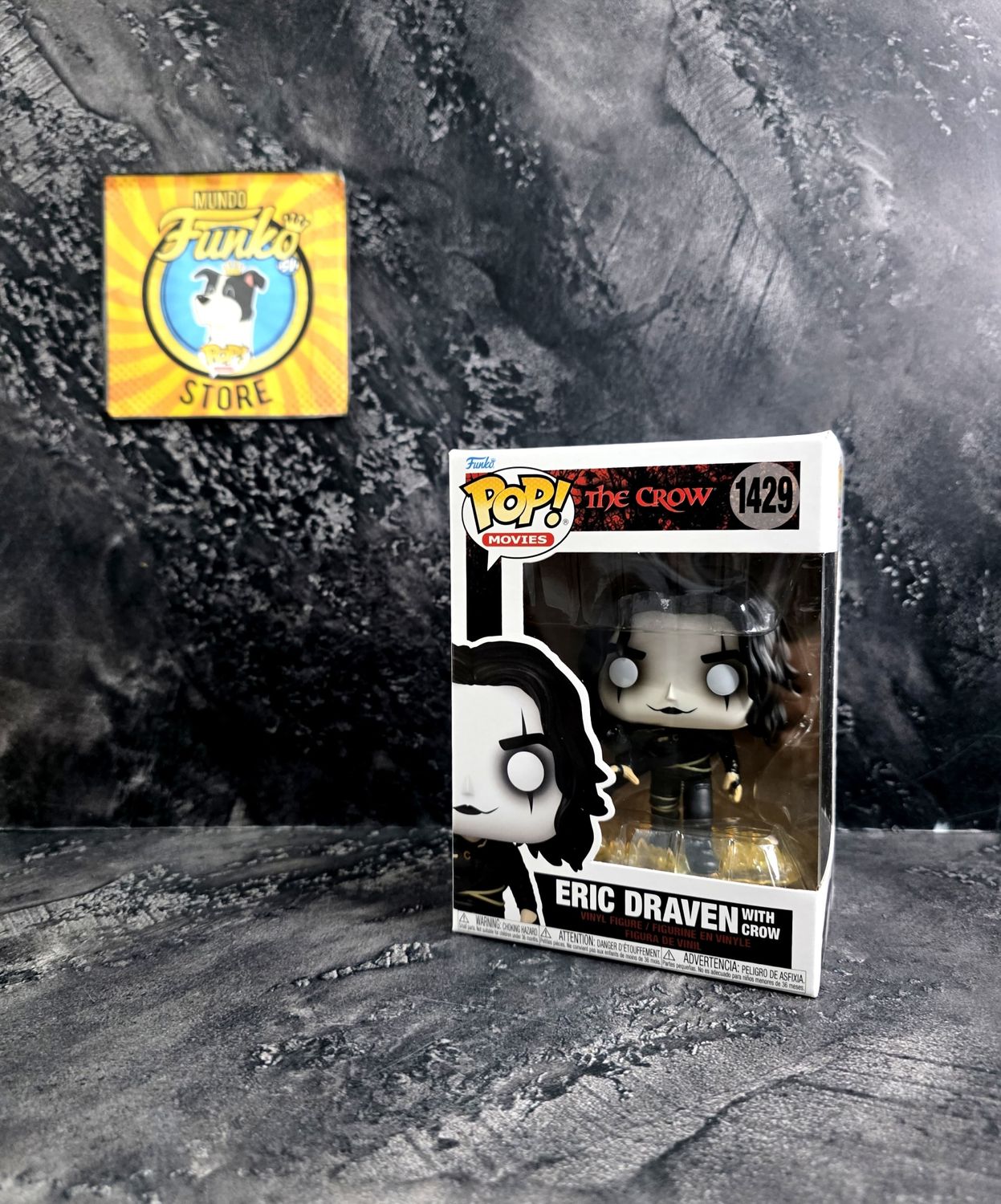 Funko Pop! Eric Draven con cuervos Funko Pop! Eric Draven con cuervos
