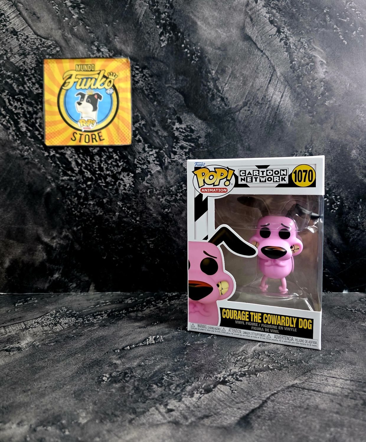 Funko Pop! Perro Coraje Funko Pop! Perro Coraje