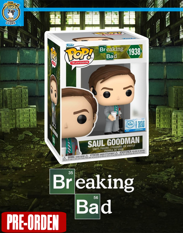 PRE-ORDEN Funko pop! Saul Goodman BREAKING BAD