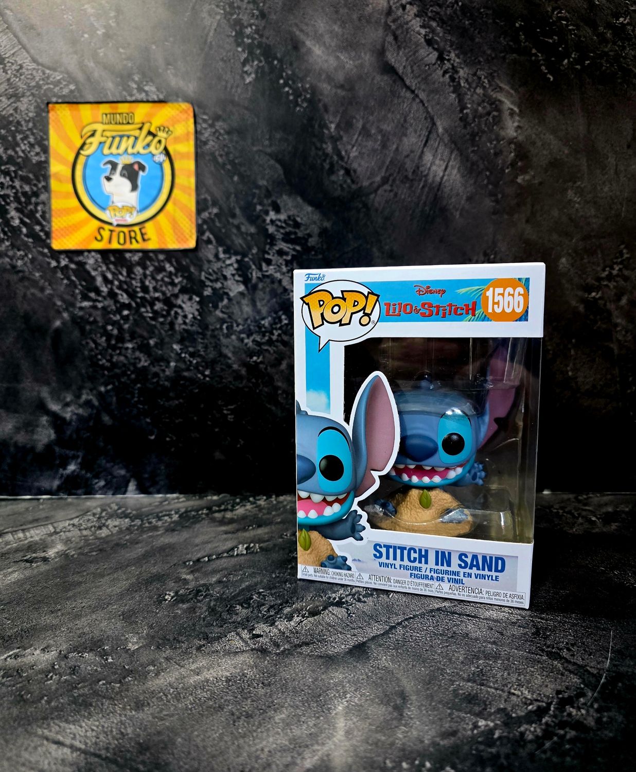 Funko Pop! Stitch en la arena Funko Pop! Stitch en la arena