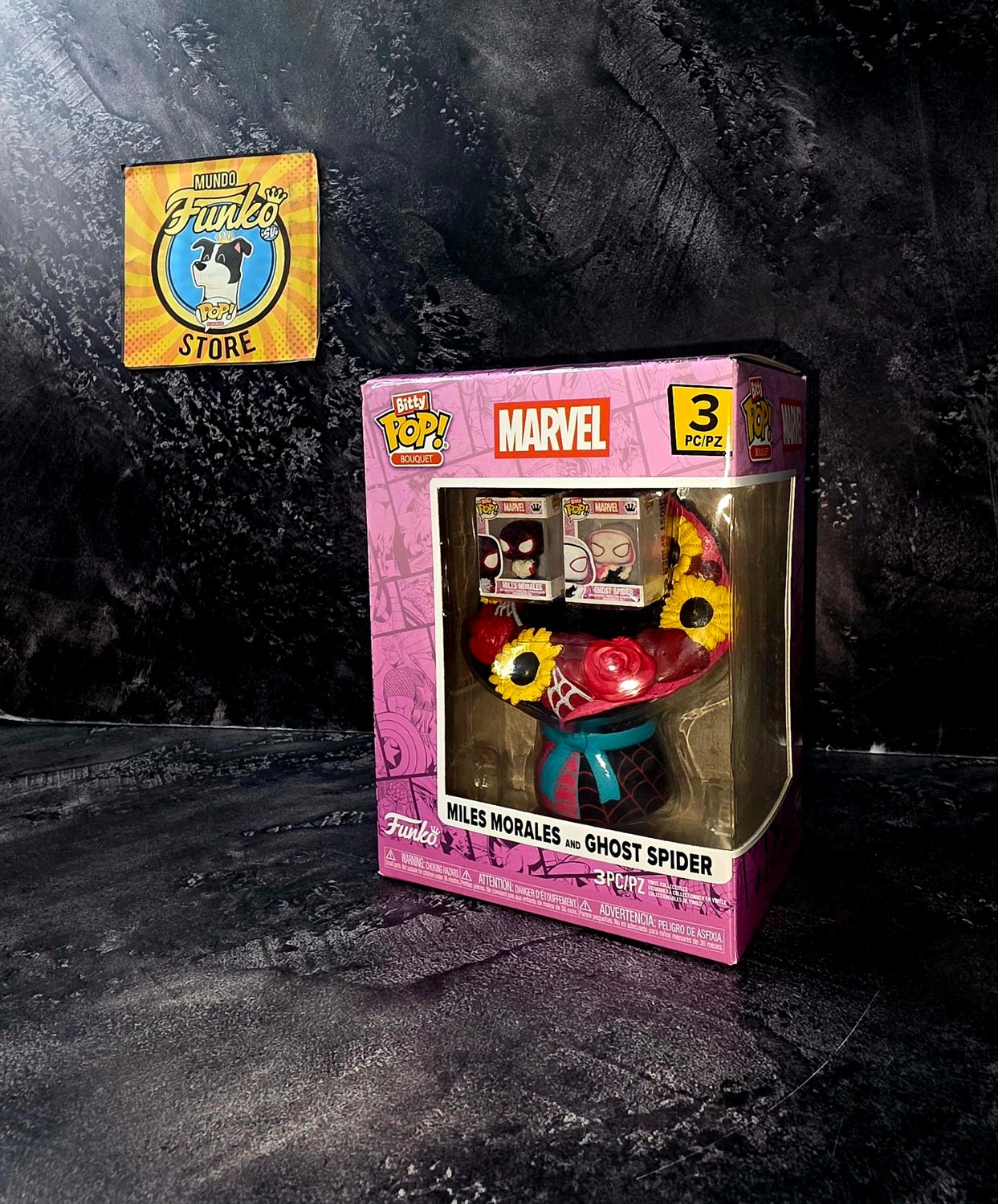 Bitty Pop! Miles Morales y ghost spider