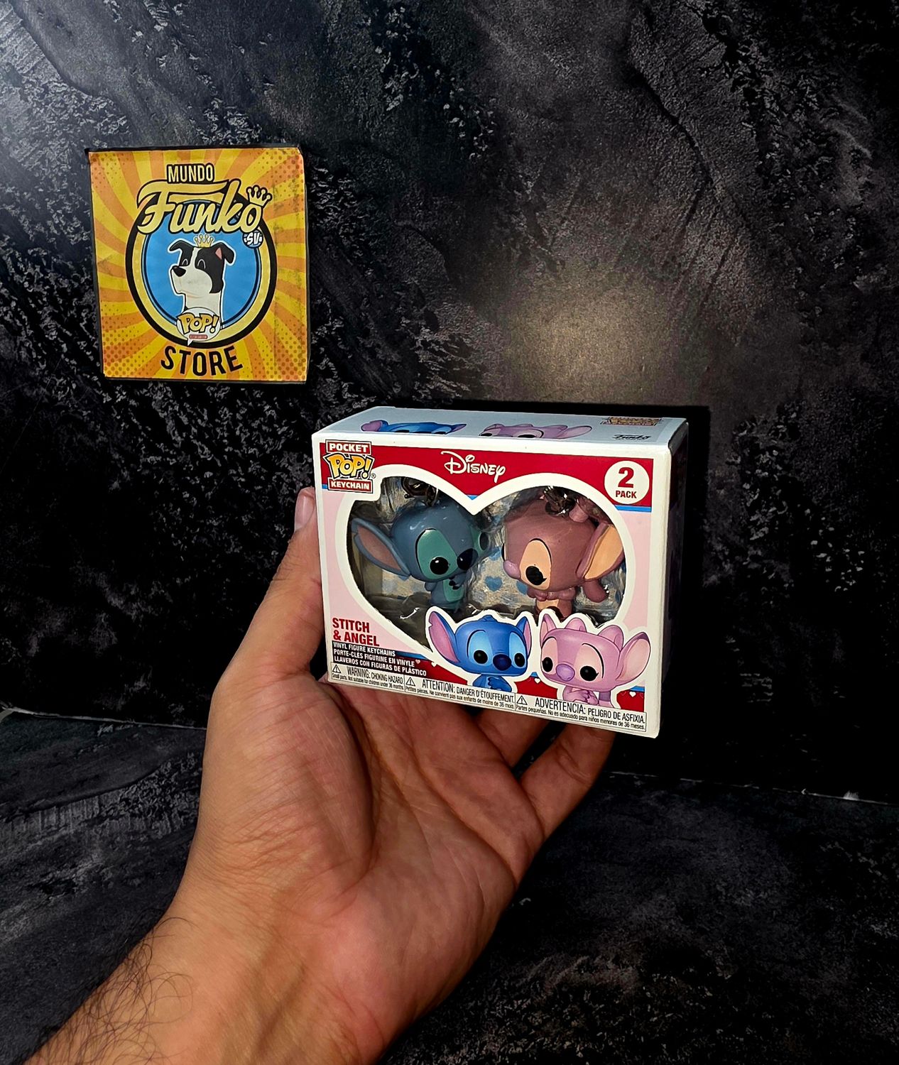 Funko pocket pop! Stitch y angel Funko pocket pop! Stitch y angel