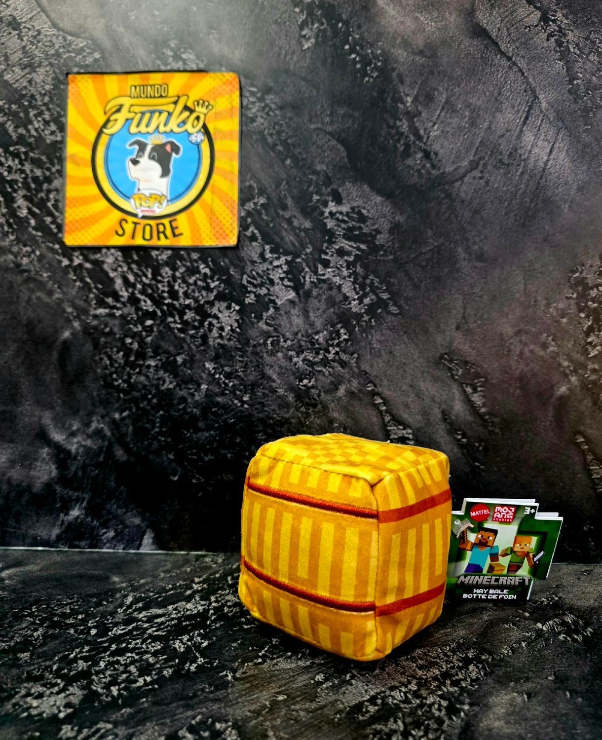 Peluche de bloque de heno Minecraft Peluche de bloque de heno Minecraft