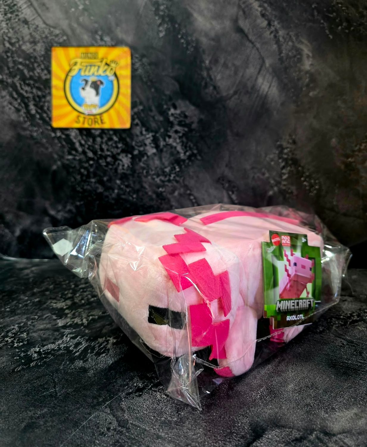 Peluche Ajolote rosa Minecraft Peluche Ajolote rosa Minecraft