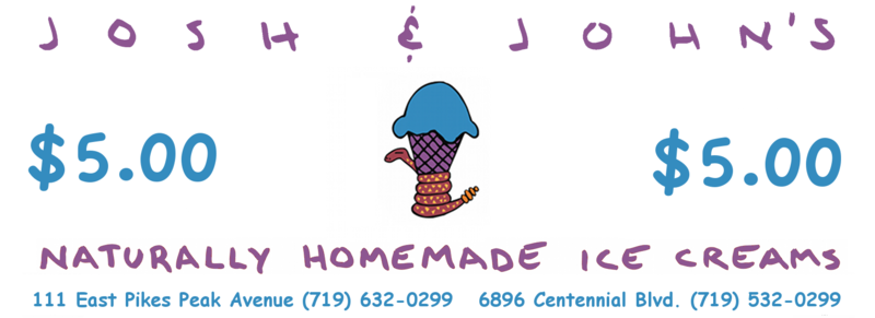 $5 Gift Certificate