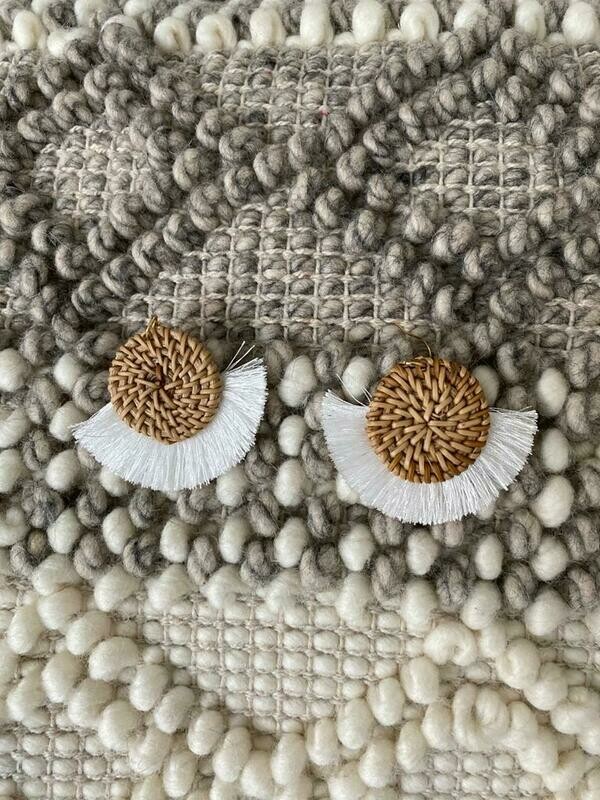 Tassel Fan Earrings