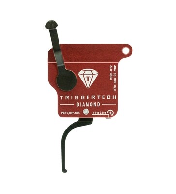 TriggerTech Diamond 4-32oz Flat PVD Trigger for Remington 700 Footprint Actions