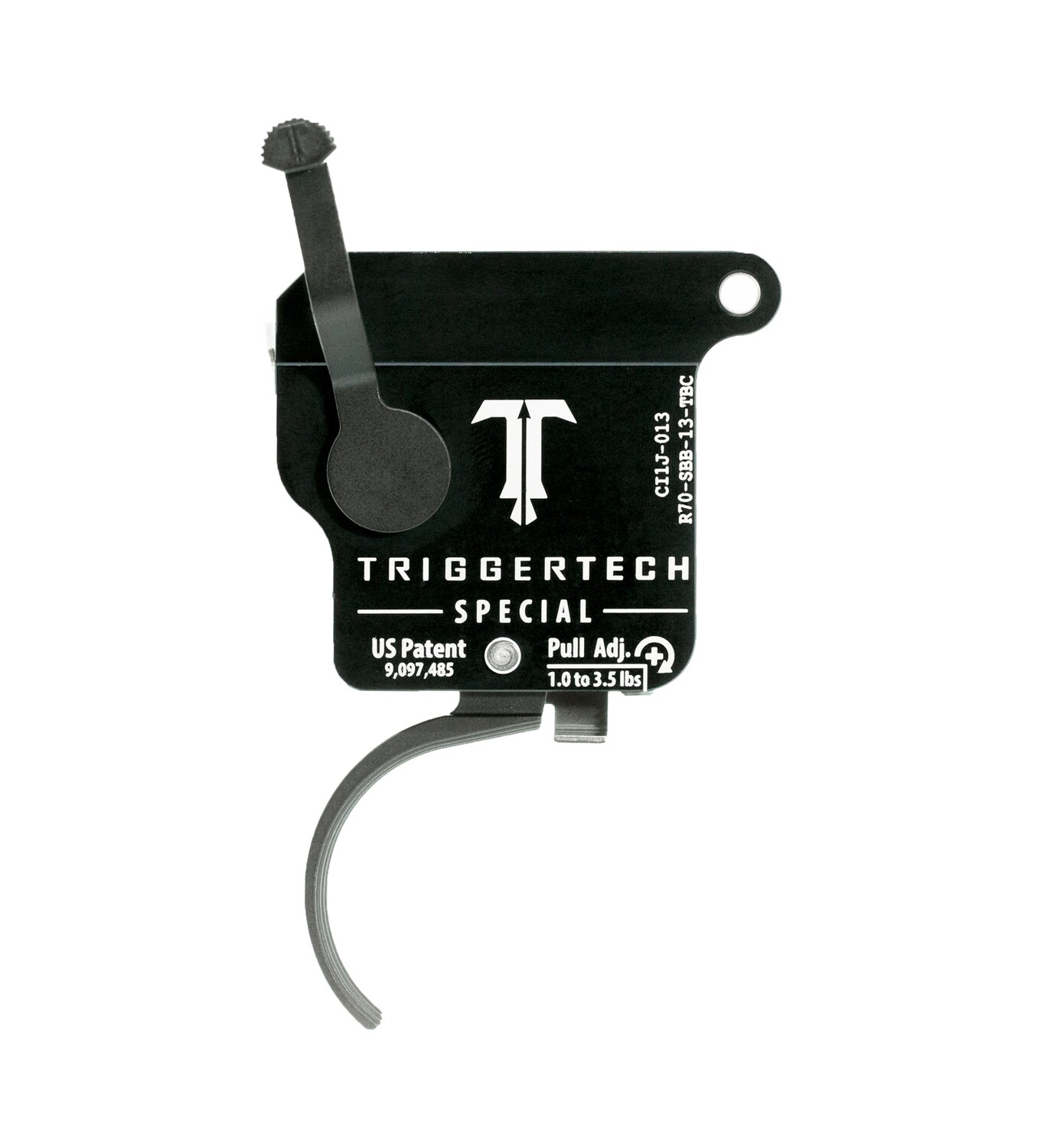 TriggerTech Special Curved PVD Trigger for Remington 700