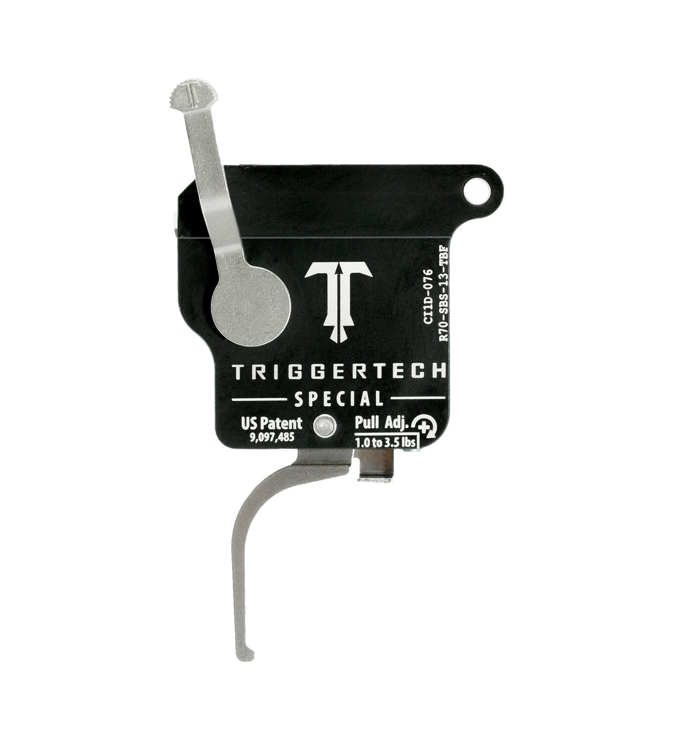 TriggerTech Special 1-3.5lb Flat Stainless Trigger for Remington 700