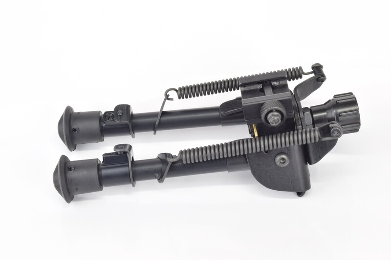 Harris Engineering S-BRMP Canting 6-9&quot; Picatinny Mount Bipod with Notch Legs