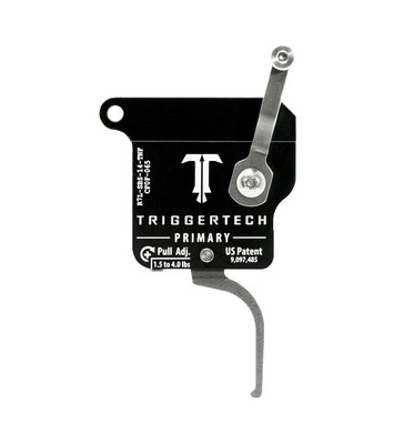 TriggerTech Left Hand Primary Flat 1.5-4lb Trigger for Remington 700
