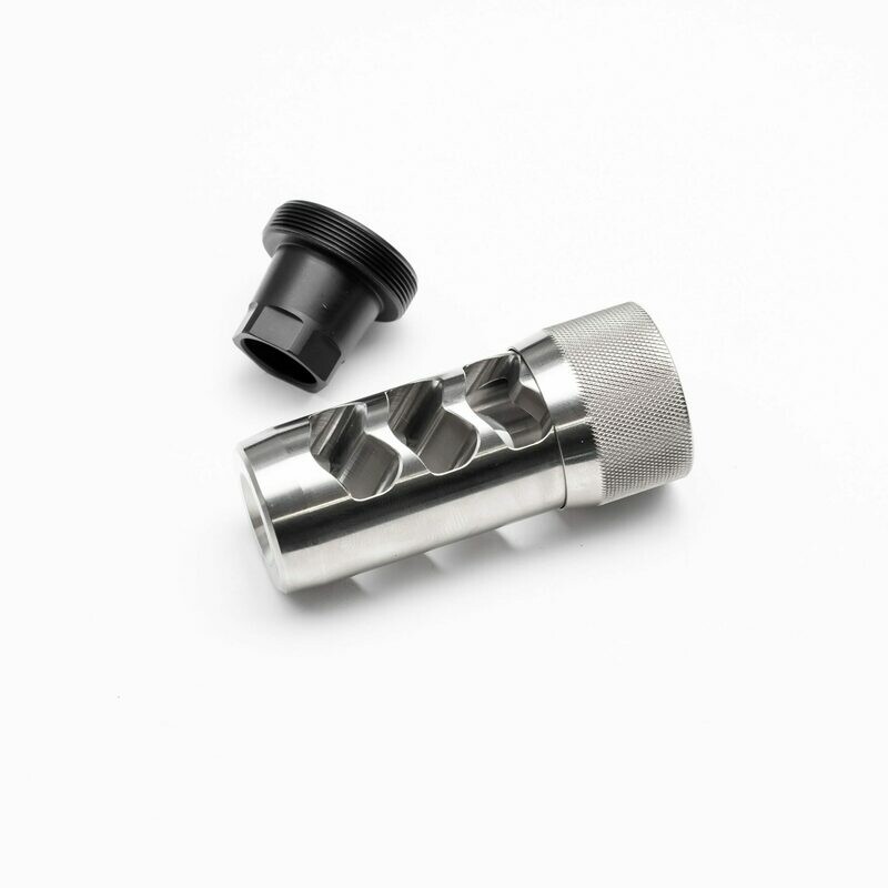 AREA419 Hellfire Muzzle Brake 7mm-30cal Stainless