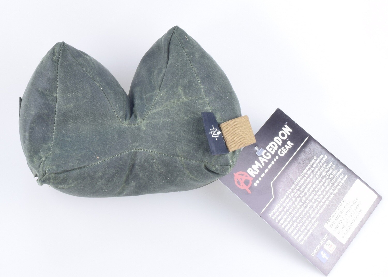 Armageddon Gear Pint-Sized Game Changer- Waxed Canvas- Heavy Fill- Green