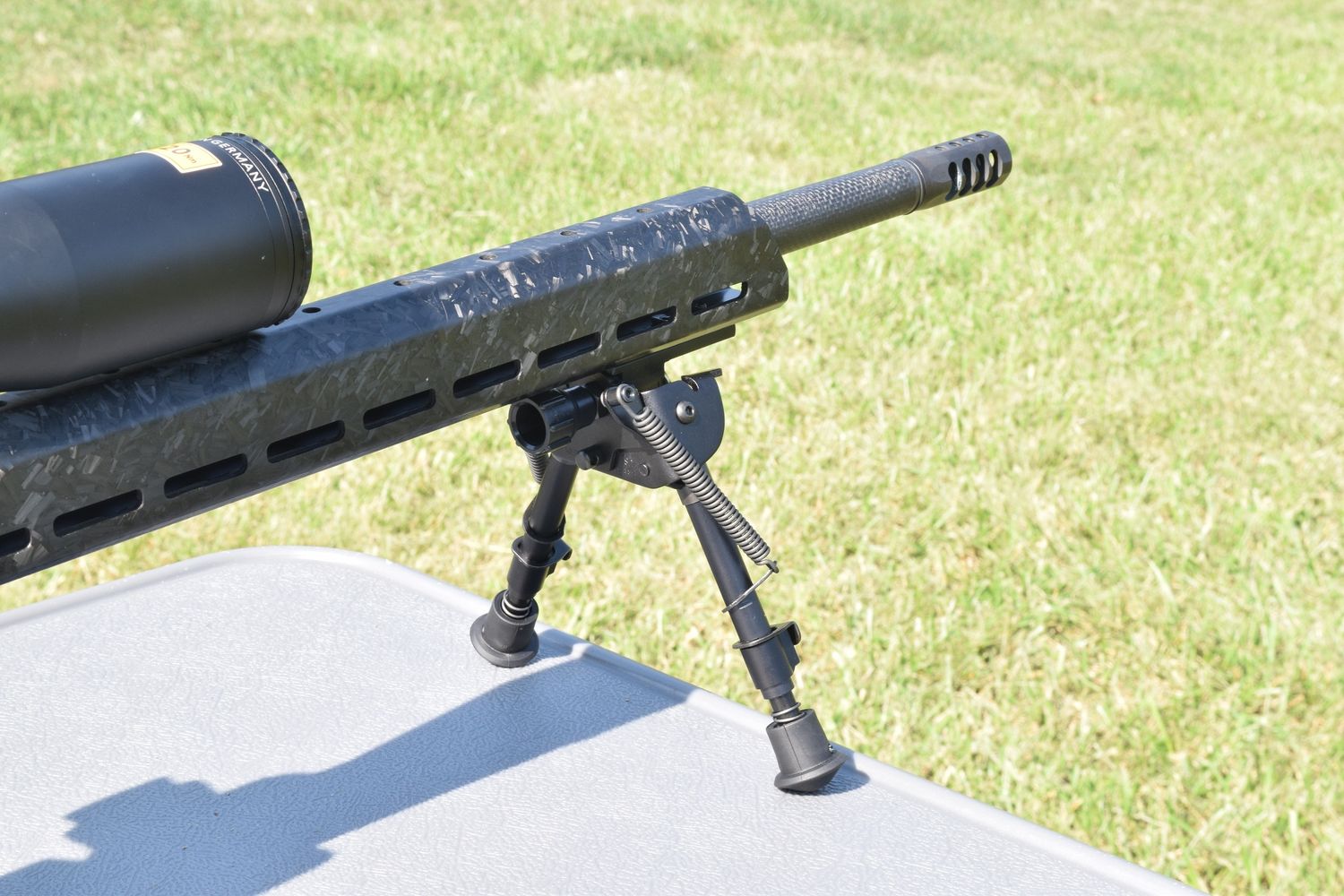 Harris S-BRM M-lok on rifle- Right