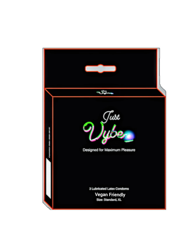 Just Vybe. Vegan-Friendly Condoms