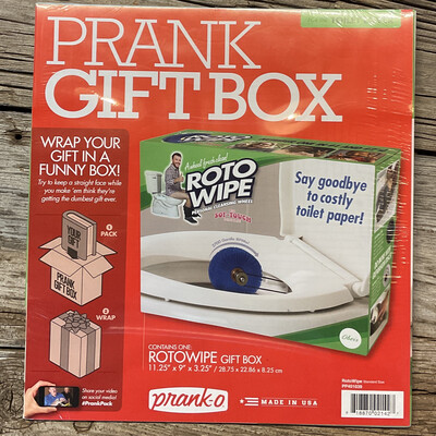 Prank Gift Box Roto Wipe