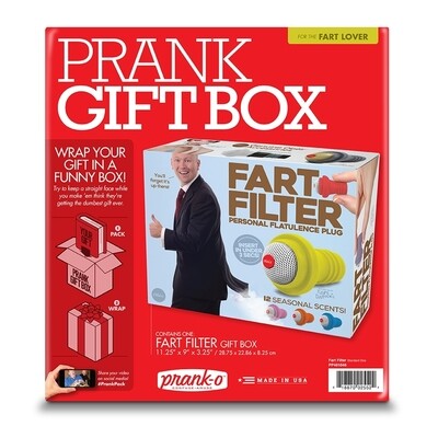 Prank Gift Box Fart Filter