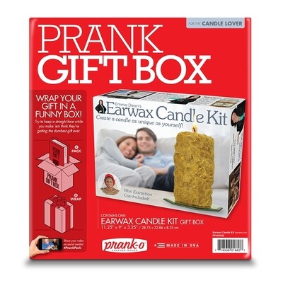 Prank Gift Box Earwax Candle