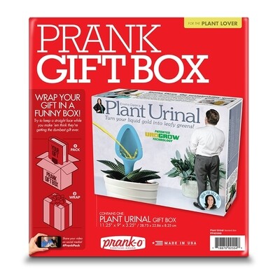 Prank Gift Box Plant Urinal