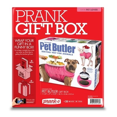 Prank Gift Box Pet Butler