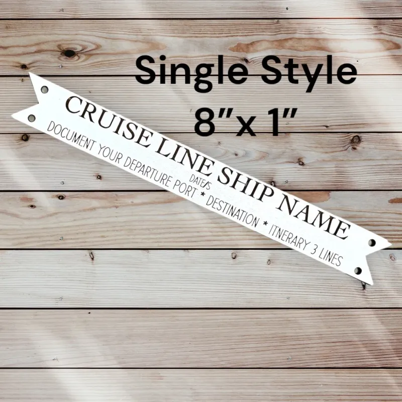 Cruise Ship Cabin Door Decor/ Wall Hanging Cruise History BOARD ATTACHMENT ONLY