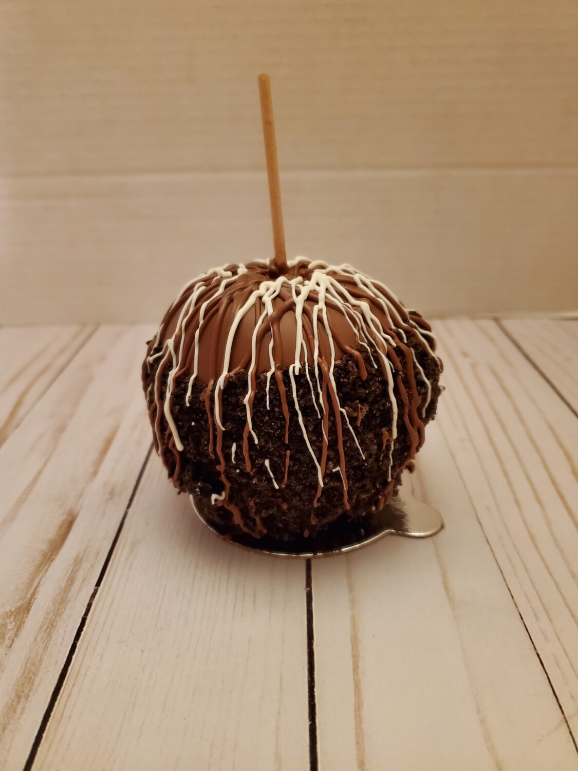 Oreo Cookie Caramel and Chocolate Covered Apple