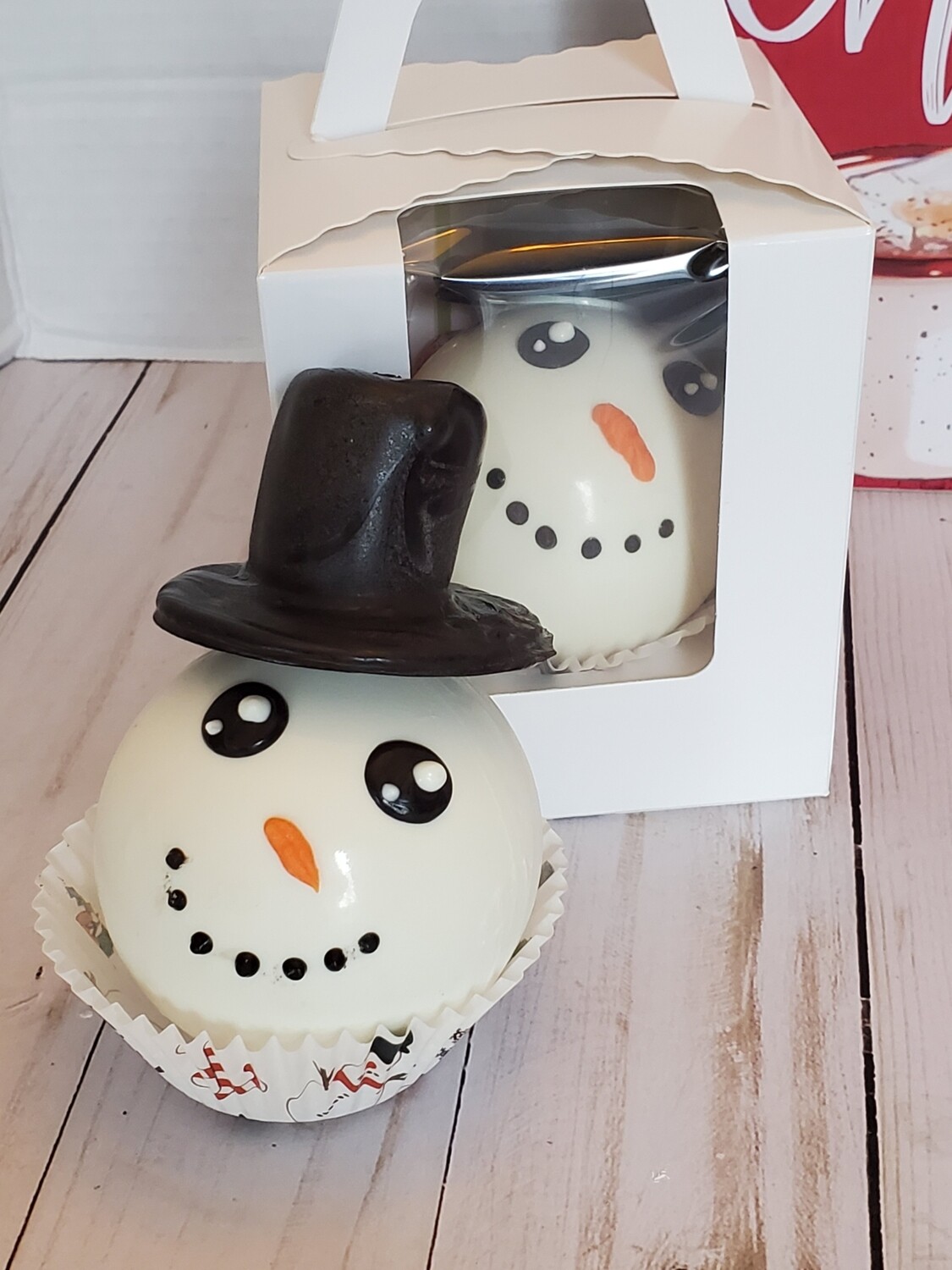 Snowman Hot Cocoa Bomb