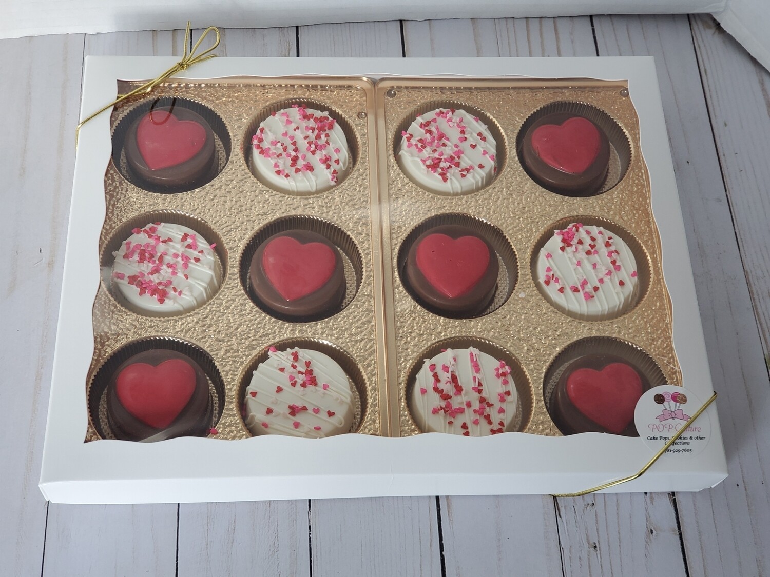 Valentin's Oreo Gift Set - 1 Dozen Oreos