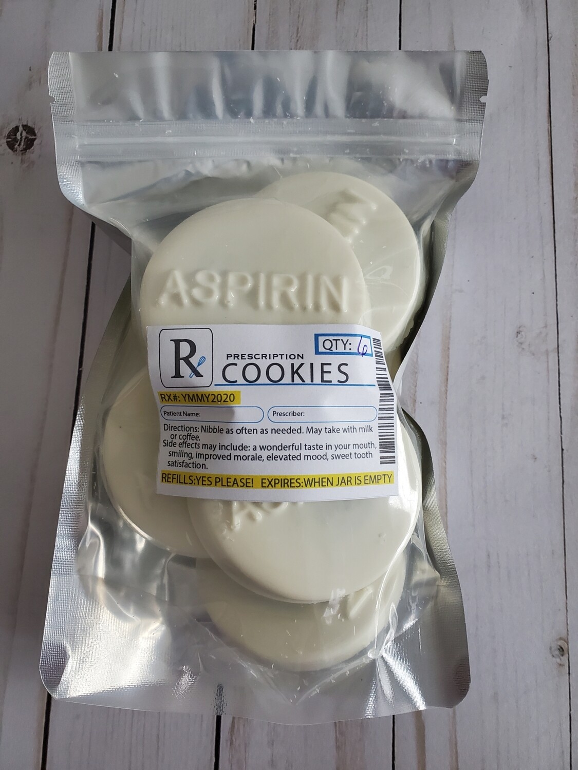 Aspirin Double Stuffed Oreos