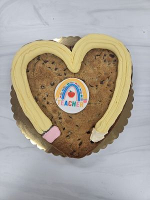 Teacher Cookie Cake