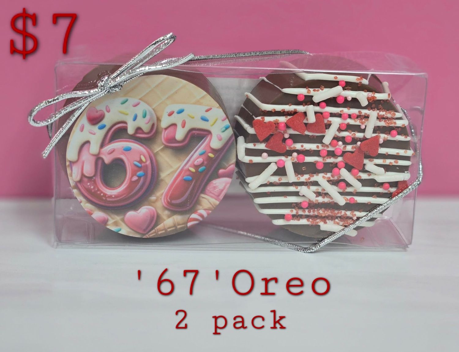"67" Chocolate Covered Oreos