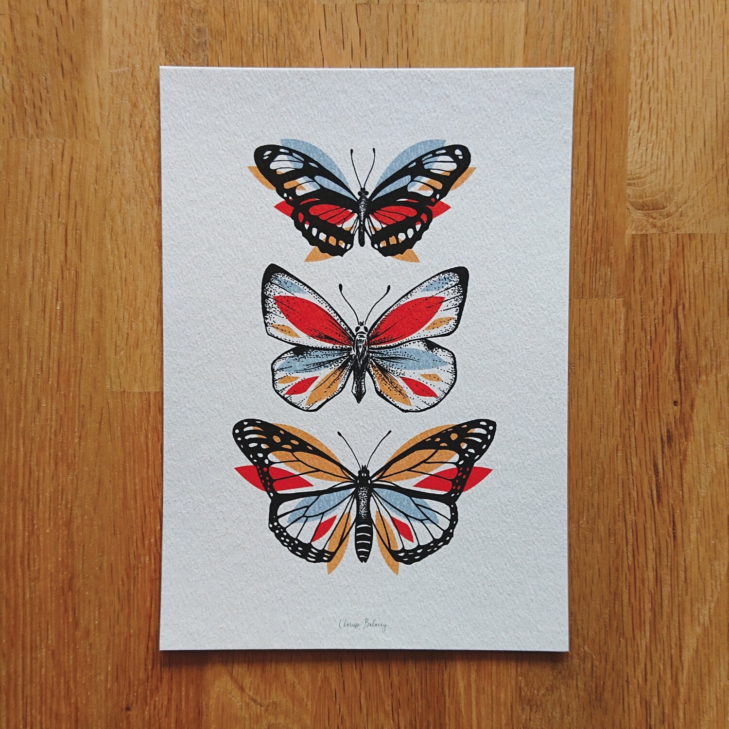 3 Papillons