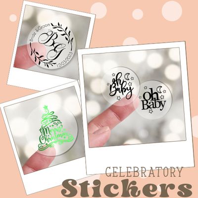 Celebratory Stickers