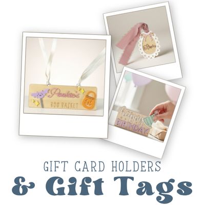 Gift Card Holders &amp; Gift Tags