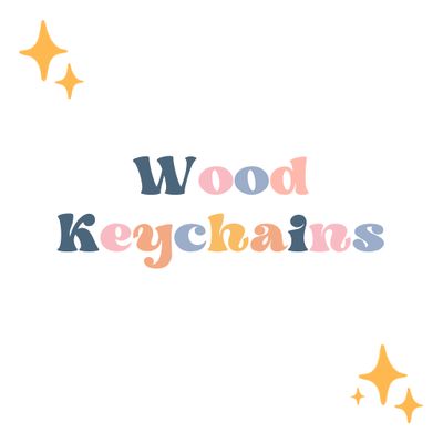 Wood Keychains