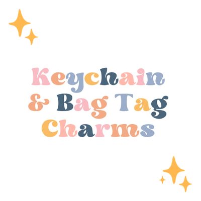 Keychain/Bag Tag Charms