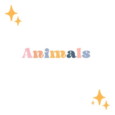 Animal Stanley Name Plates