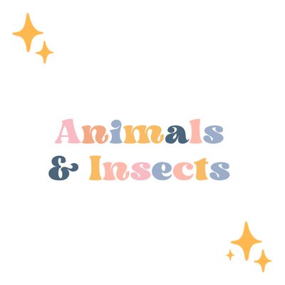 Animals &amp; Insects Stanley Name Plates