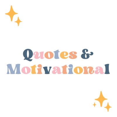 Quotes &amp; Motivational Stanley Toppers