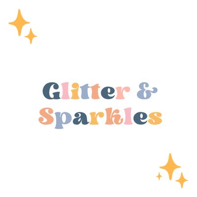 Glitter Stanley Name Plates