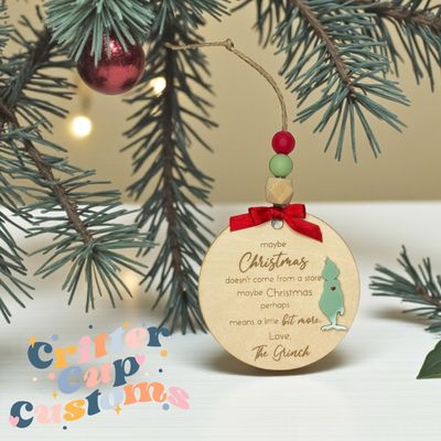 Grinch Ornament