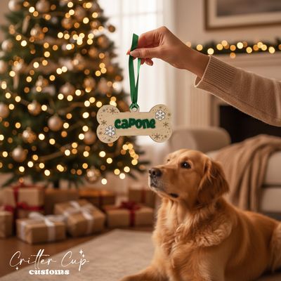 Personalized Dog Ornament