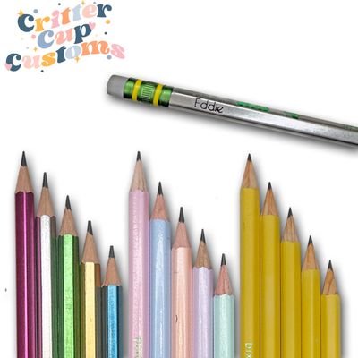 Personalized Ticonderoga Pencils, Engraved Pencils