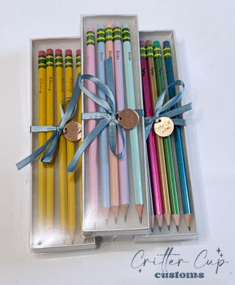 Personalized Ticonderoga Pencils, Engraved Pencils
